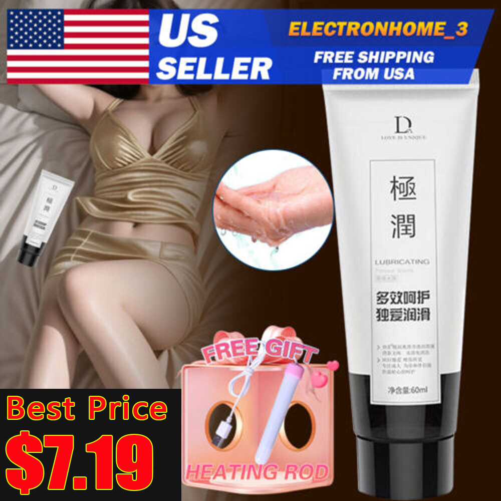 Sex Lube Personal Premium Water Based-Lubricant-Long Lasting Natural for-Women