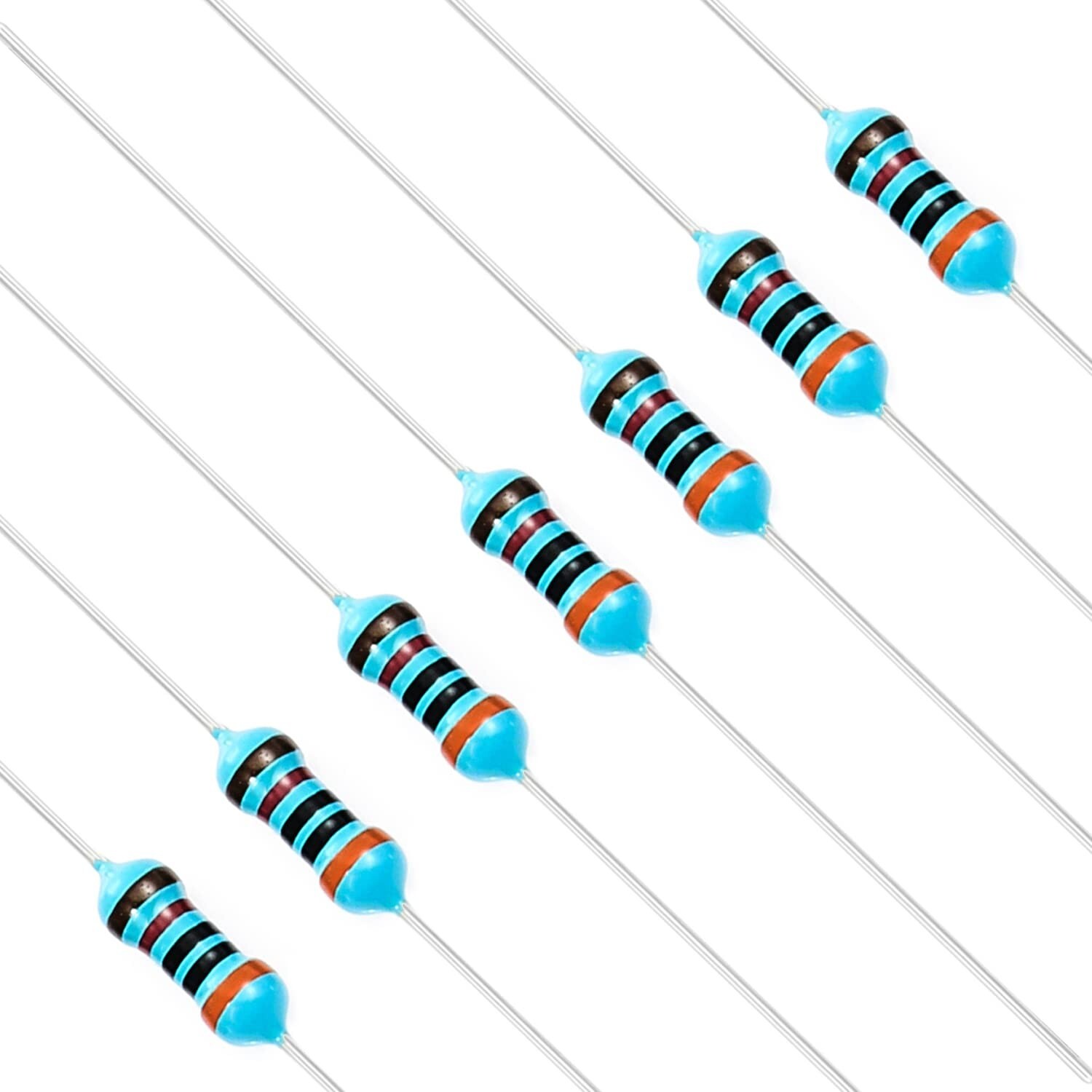 2 Neon Lamp 65-120VAC 1.90 mA, 18 mm Length And Resistors Clock Radio Light Kit