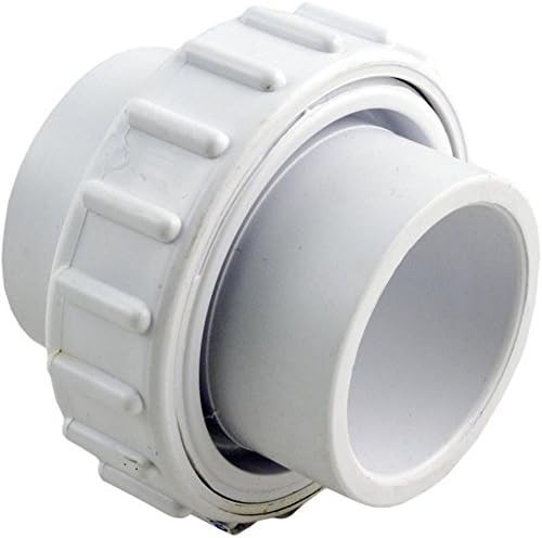 1.5" Socket White PVC Self-Aligning Inline Union | 21049-150-000