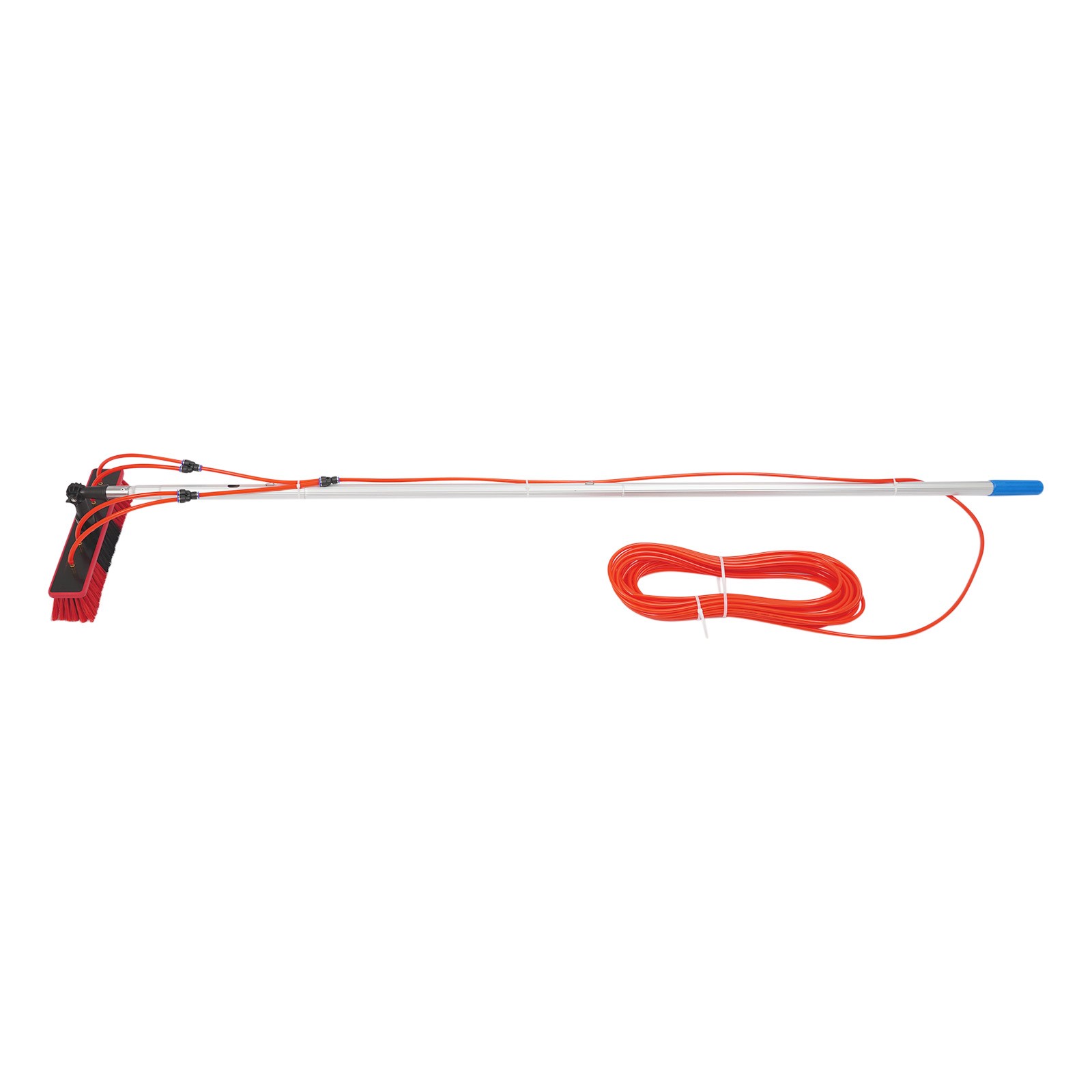 13.12ft Solar Panel Cleaning Brush Outdoor Window Adjustable Pole Cleaning Kit