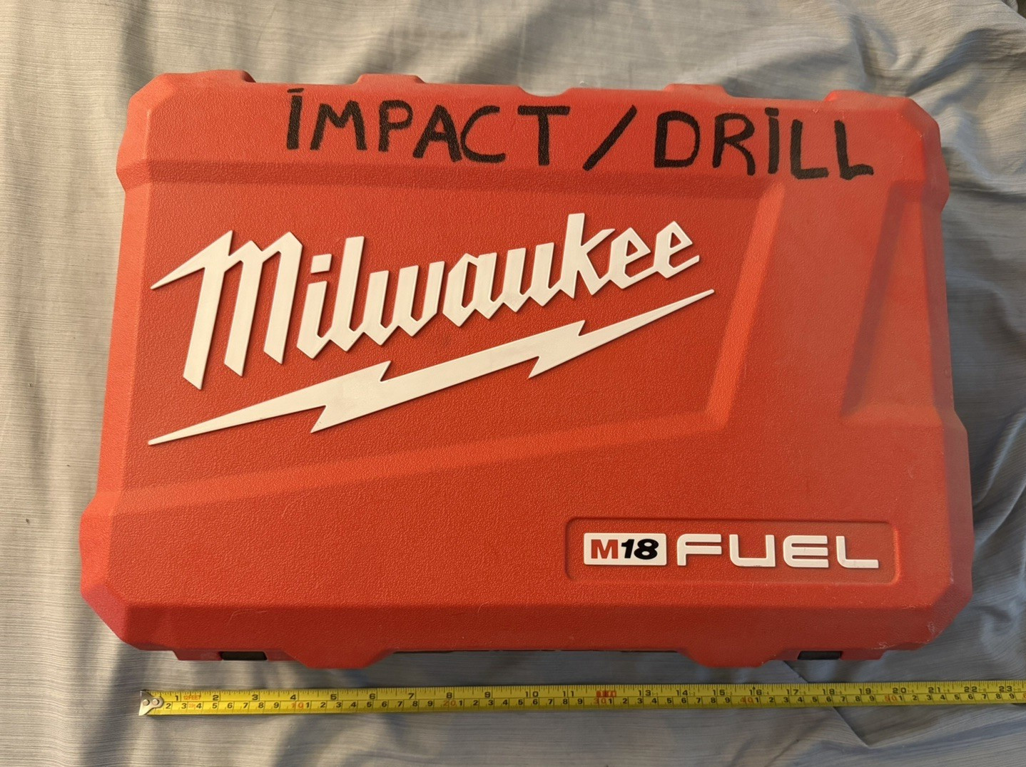 Milwaukee M18 Fuel 2 Tool Combo Kit Carrying Case Only/No Tools Box Only 3697-22