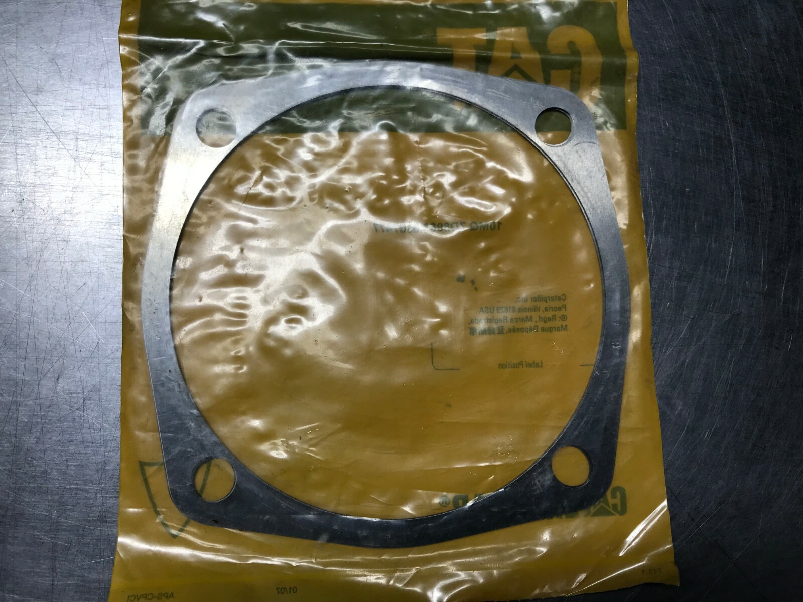 7D8983  GENUINE CAT  SHIM .005 inch / .1270 mm  QTY of 2   Caterpillar  7D-8983