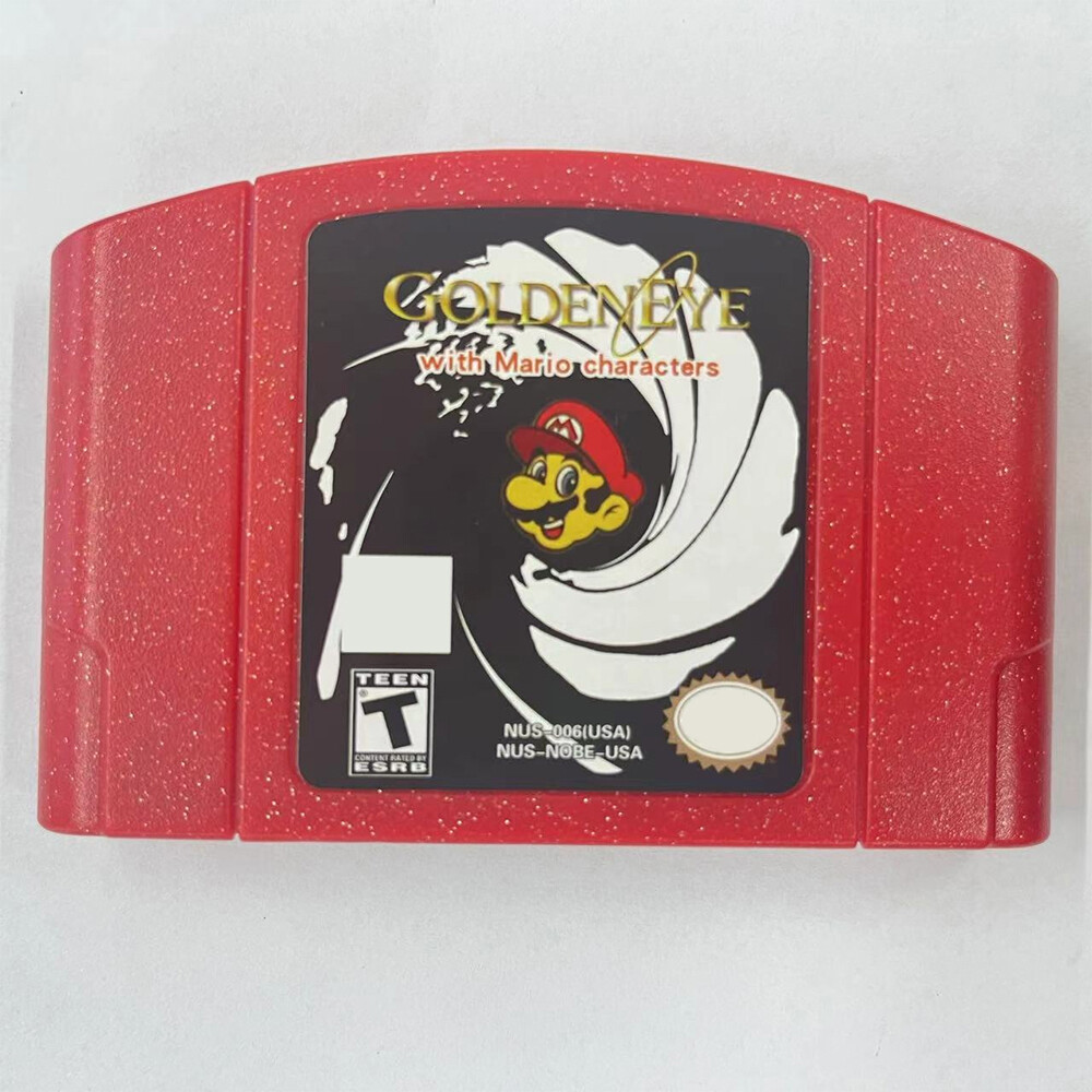 GolenEye with Mario Charcters Game Series
