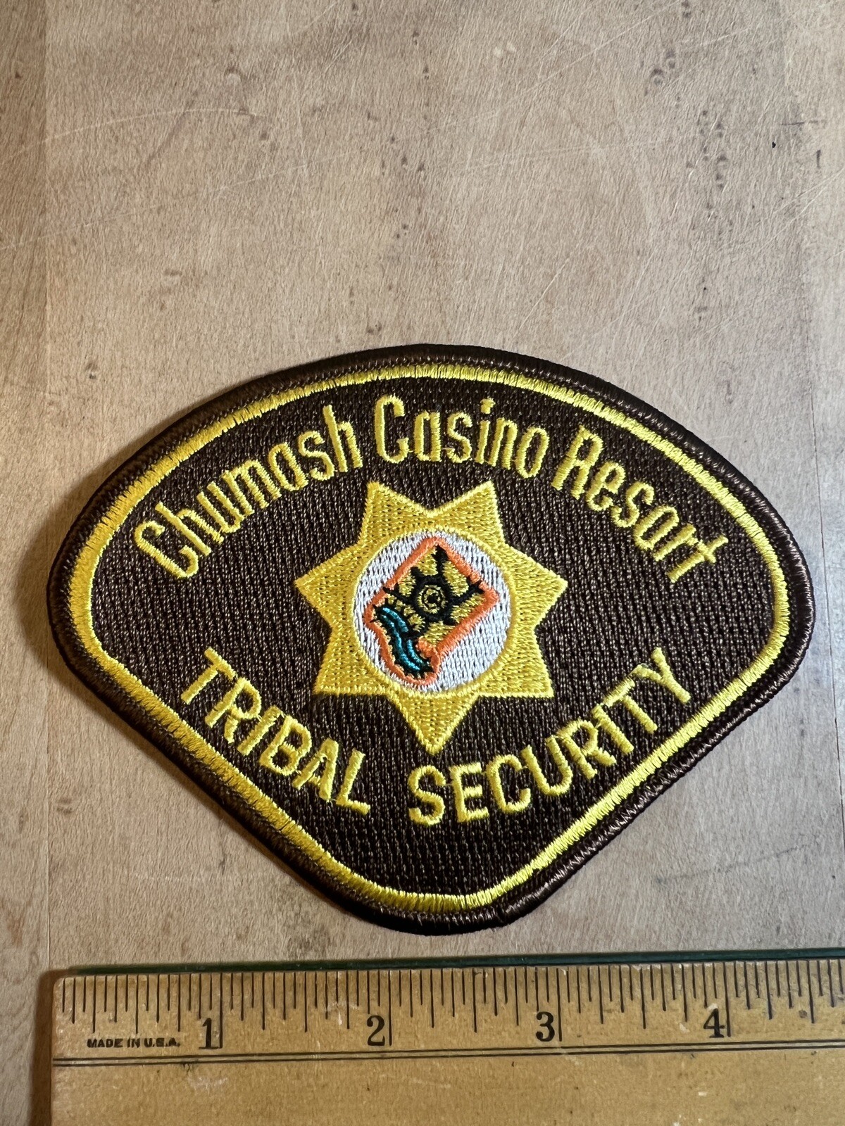 CHUMASH CASINO RESORT – TRIBAL SECURITY - CALIFORNIA CA Police Patch 2013