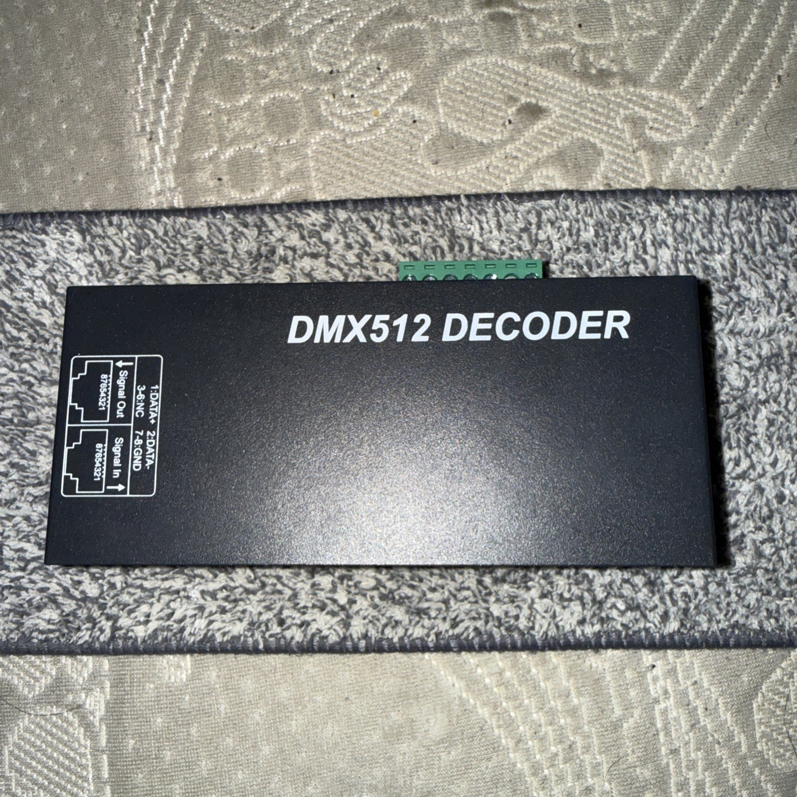 DMX 512 Digital Display Decoder Dimming Driver DMX512 Controller for LED RGBW