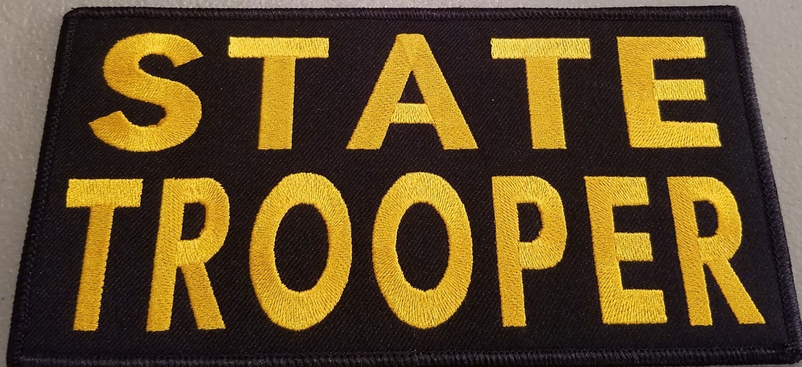 TROOPER Iron-On Or Sew-On Patch Morale Tactical 8 X 4 Emblem