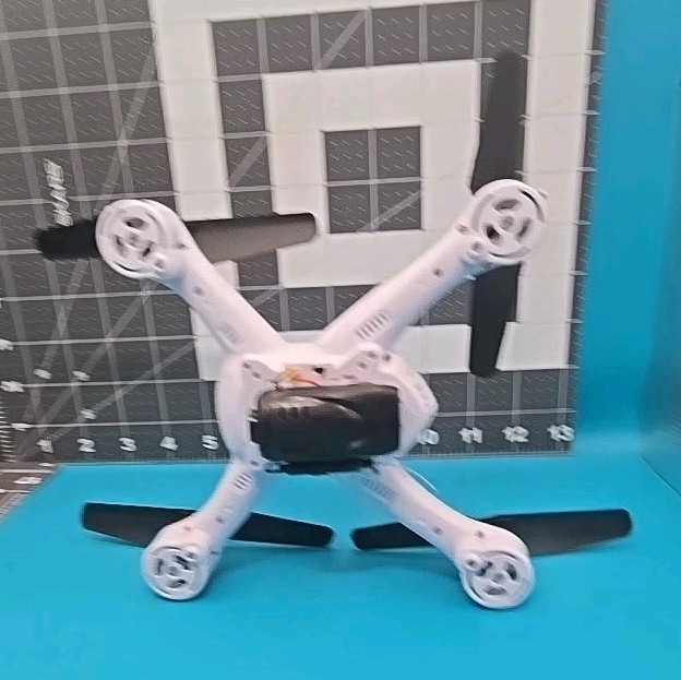White Sky Rider Quadcopter Drone With Camera Open Box New