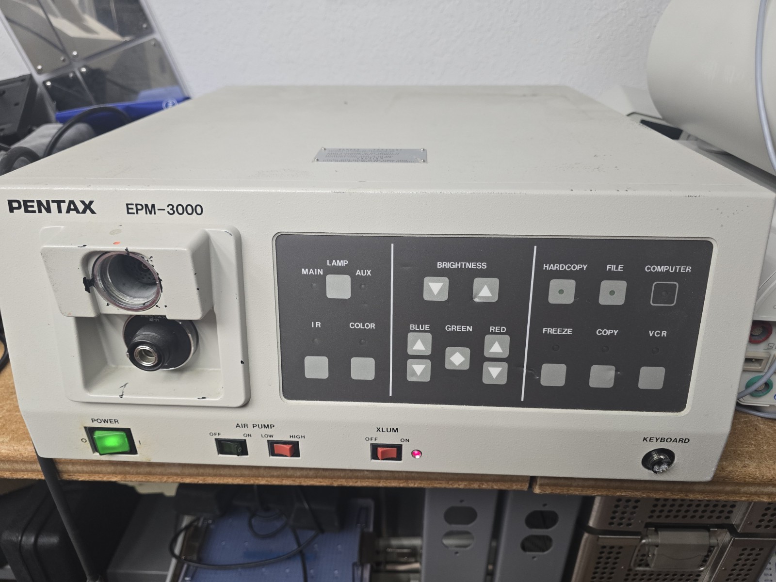 Pentax EPM-3000 ENDOSCOPIC Processor unit with water bottle, nothing more