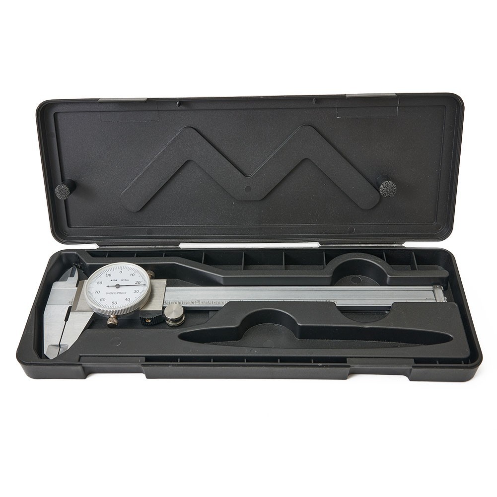 150mm Metal Calipers Measuring Tool Stainless Steel 6in Vernier  Instrument