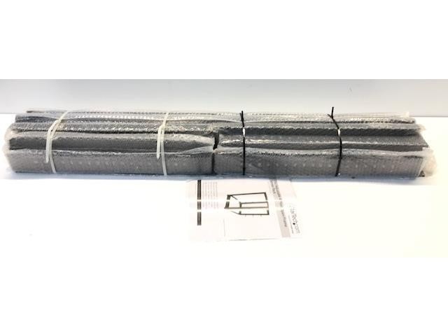 StarTech 4-Post 25U Mobile Open Frame Server Rack 4POSTRACK25U