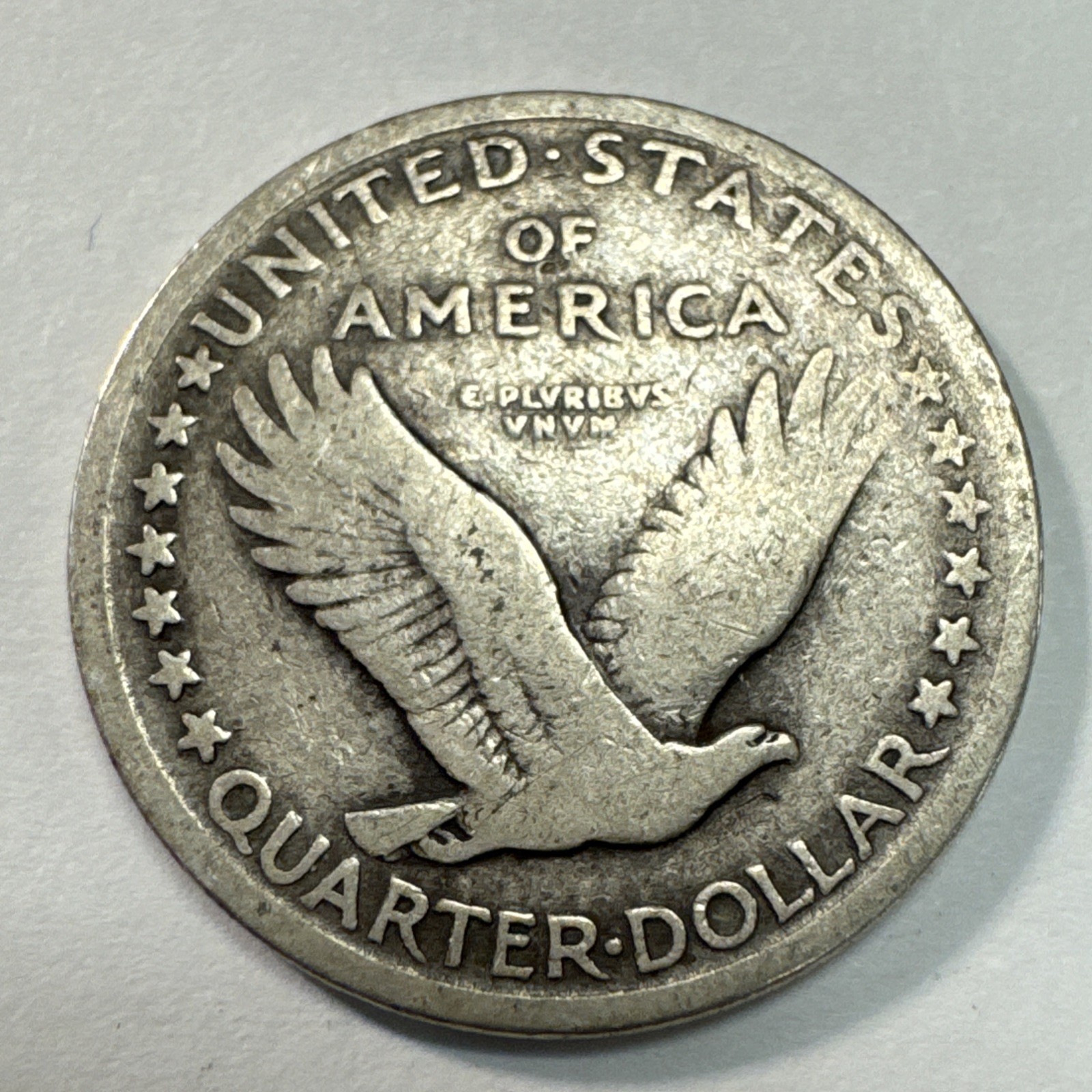 1917 Type 1 Standing Liberty Quarter VG