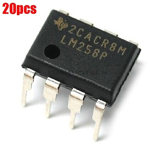 20pcs LM258 LM258P Dual DIP-8 Operational Amplifier New Ic ik #zc
