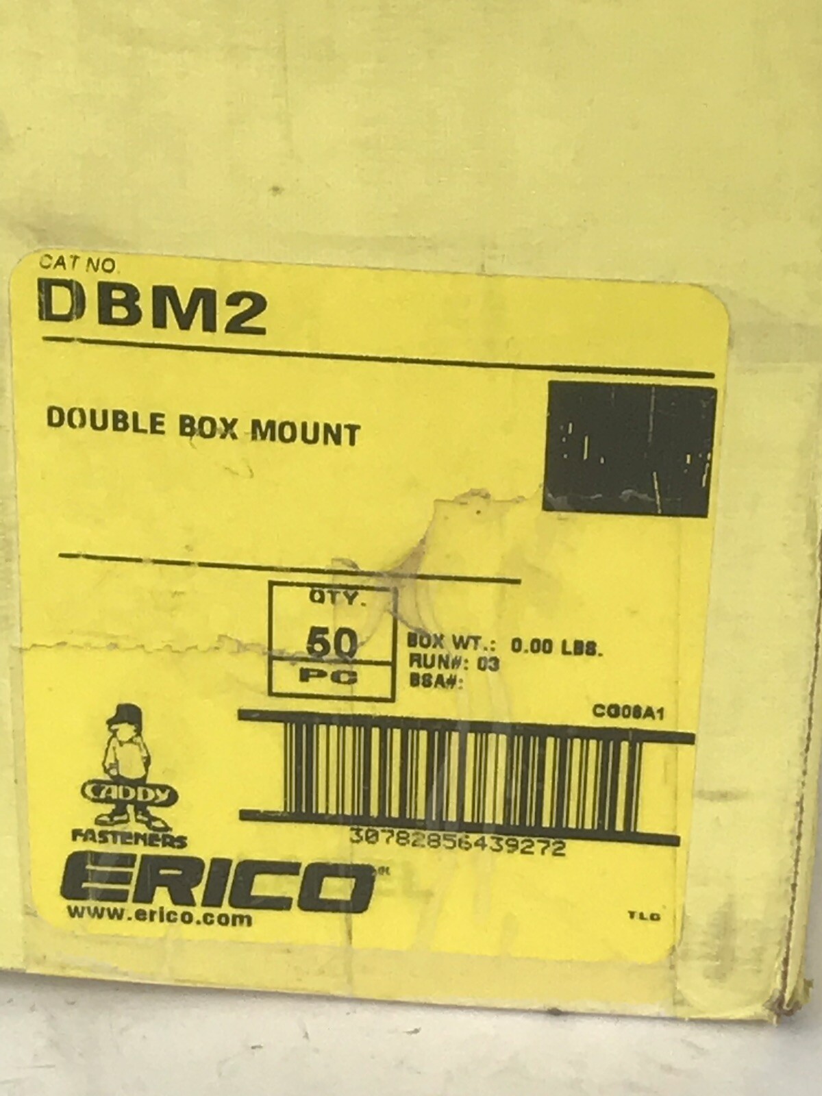 50 Erico Caddy DBM2 Double Box Mount