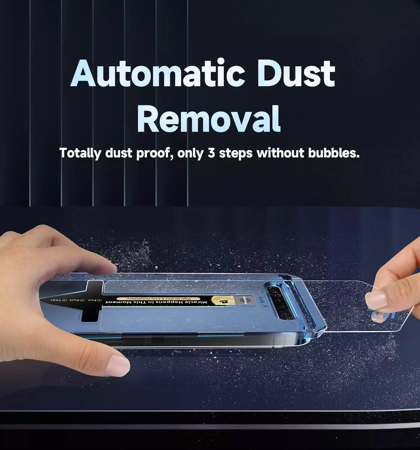2x iPhone 16 Pro Max 15 14 13 12 11 Plus Privacy Tempered Magic Auto Alignment