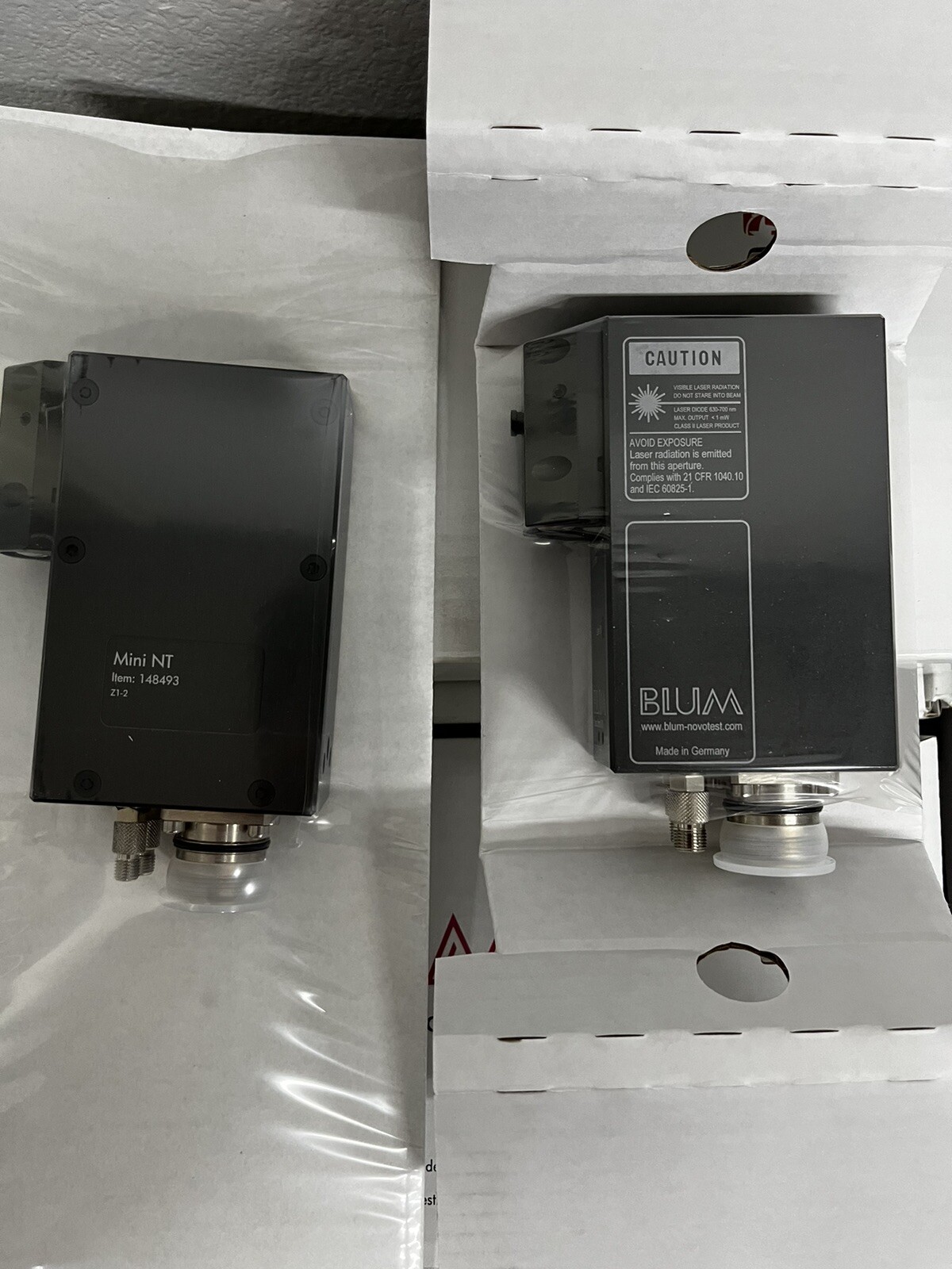Blum Laser Mini NT transmitter And Receiver Complete Unit