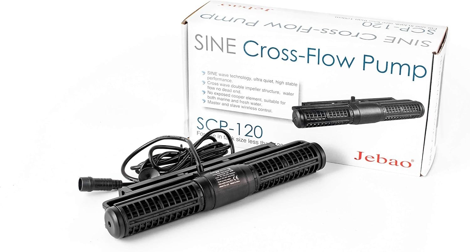 Jebao SCP Series Sine Cross Flow Pump Wave Maker For Aquarium (Brand New)