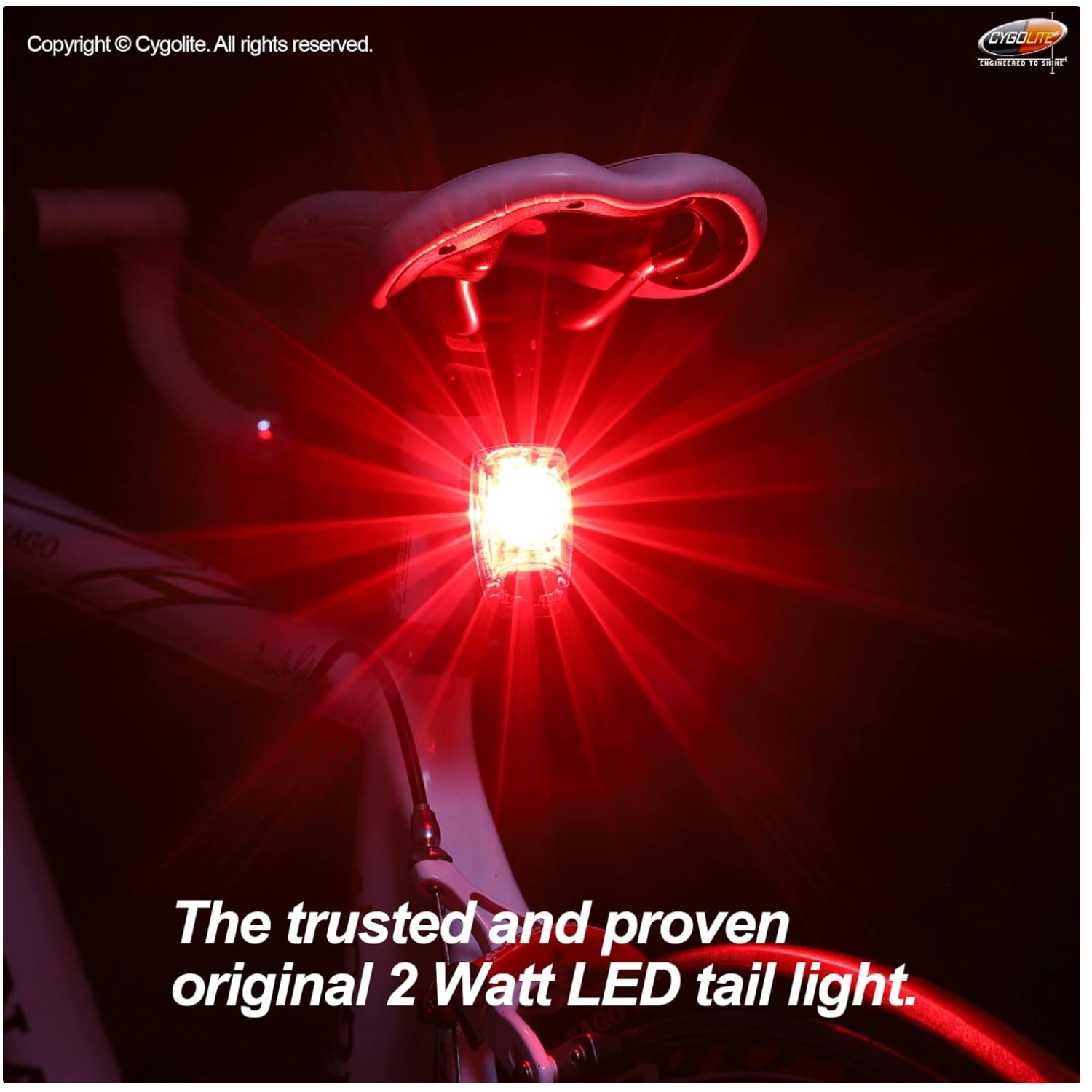 Hotshot  WaterResistant Taillight - Day/Night Modes