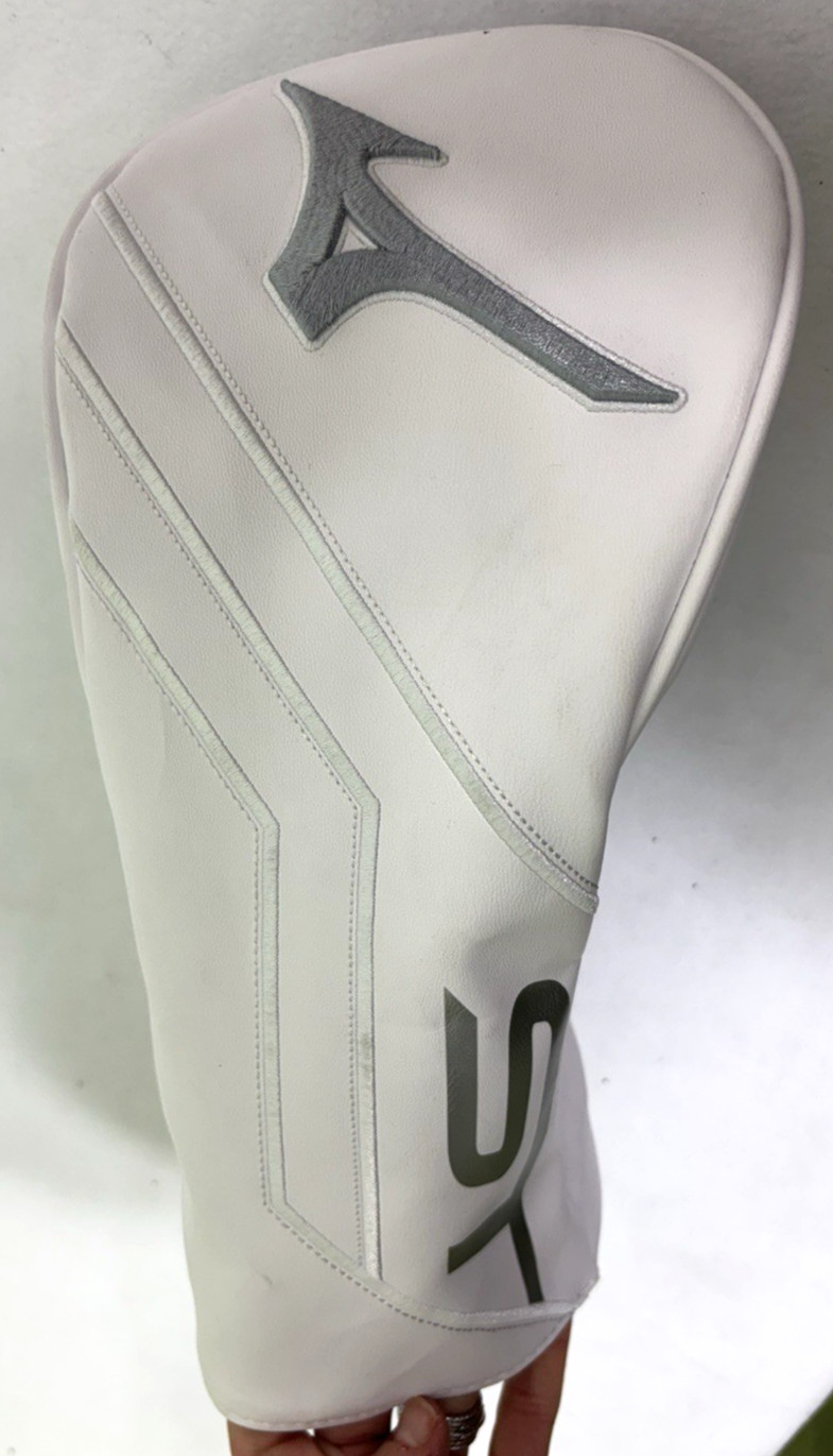 Mizuno ST Driver Headcover USED Golf Accessory White Silver