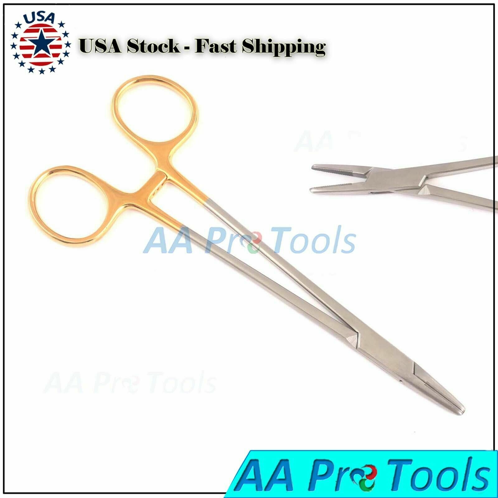 T.C TUNGSTEN CARBIDE MAYO HEGAR NEEDLE HOLDER SURGERY FORCEPS DENTAL 6" 15cm