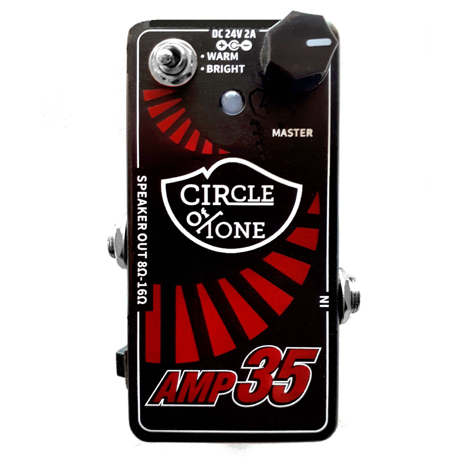 Circle of Tone AMP 35 Guitar Effect Pedal Digital Modern Micro Power Amplifier