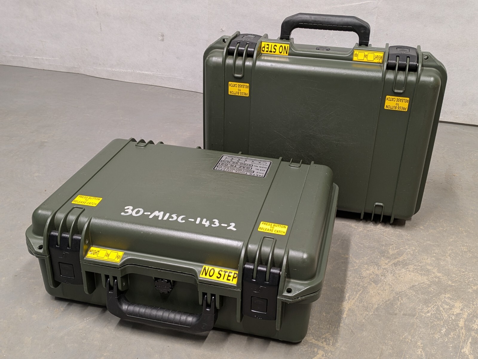 Royal Air Force Gazelle Helicopter Tool Box Lockable Protector Hardigg Peli Case