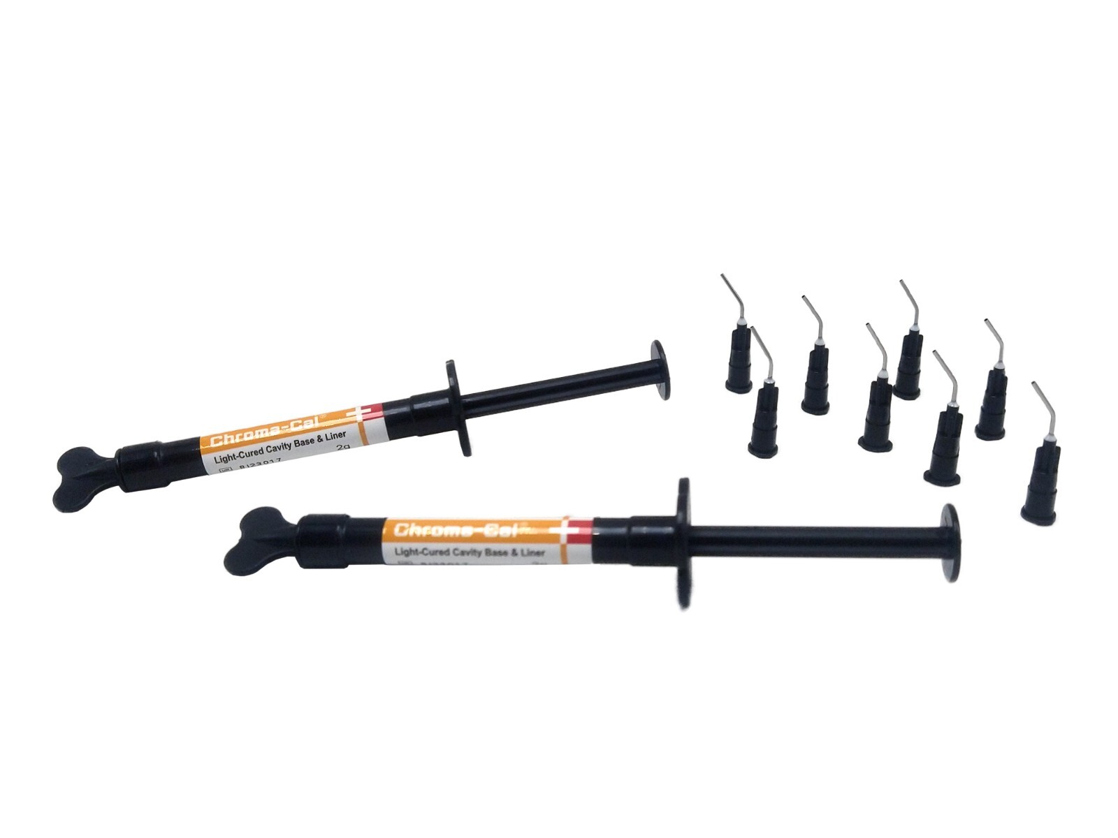 REDLAND Chroma-Cal Light-cure Cavity Liner 2x2gm + tips Compared to Lime-Lite