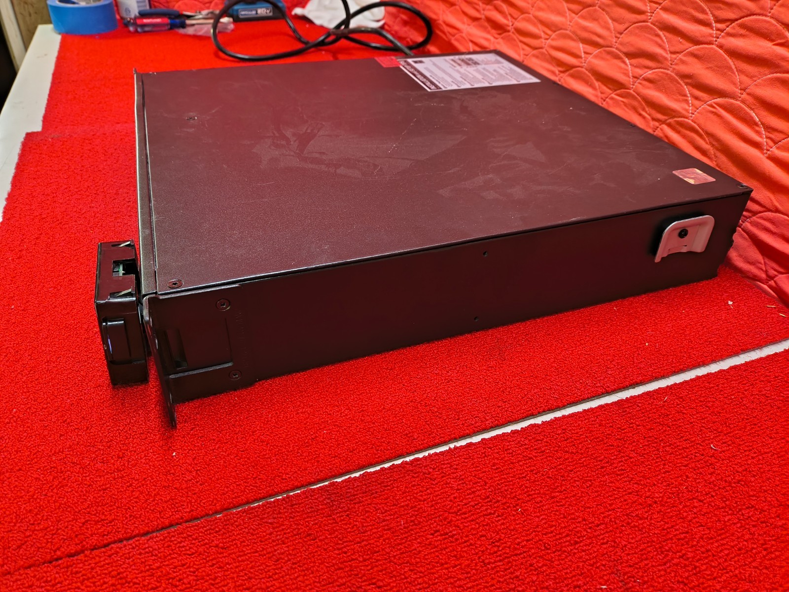 Used APC Smart-UPS SMX1500RM2U Rackmount UPS Good Condition Missing Batteries