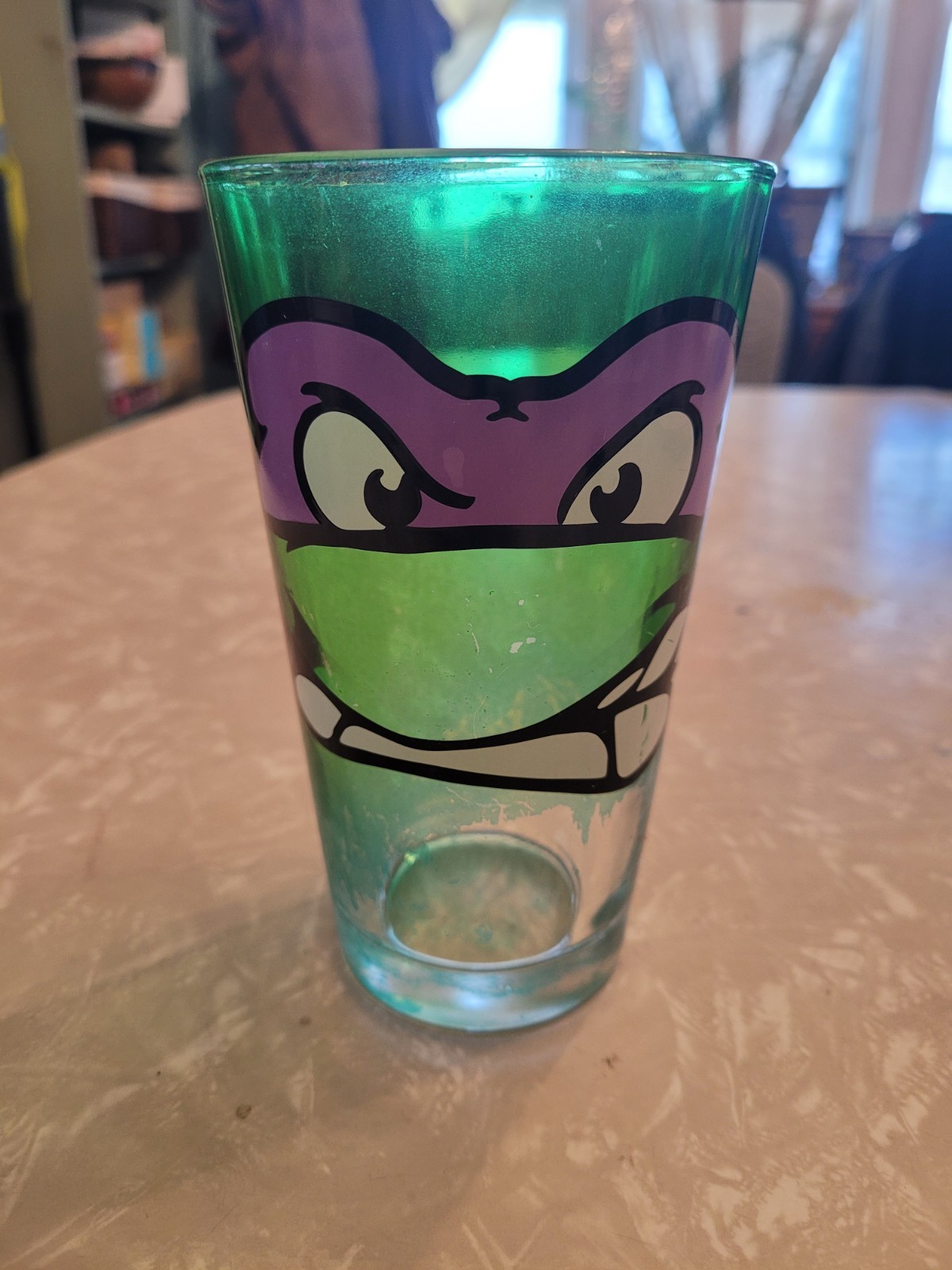2009 Teenage Mutant Ninja Turtles Green Glass - Donatello - Mirage TMNT - 6"