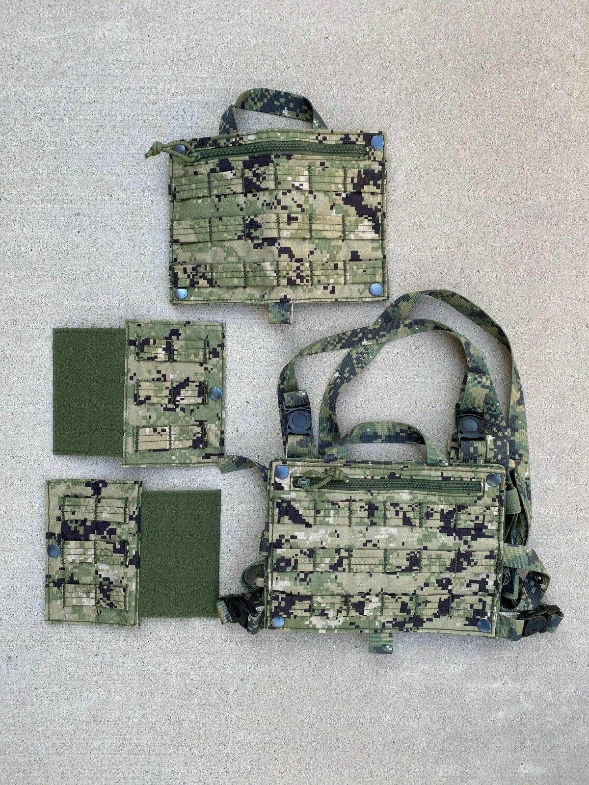 FLYYE - 500D "ABC" Bandoleer Chest Rig - AOR2 (5 Piece Kit)