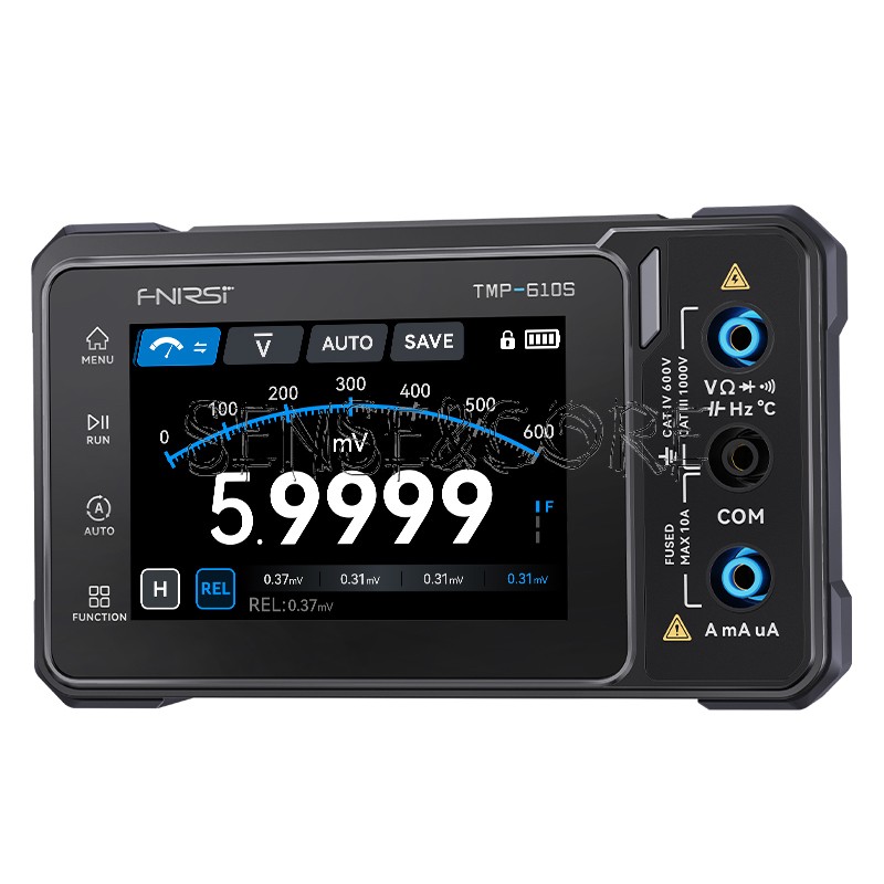 FNIRSI TMP610S 3IN1 Digital Multimeter Oscilloscope Signal Generator 50MS/s