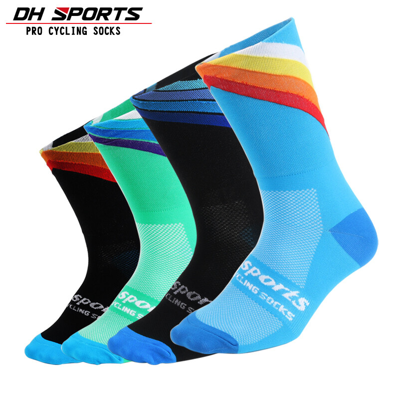 Pro Mens Womens XC Cycling Sports Ankle Socks Riding Socks Bicycle Bike Socks