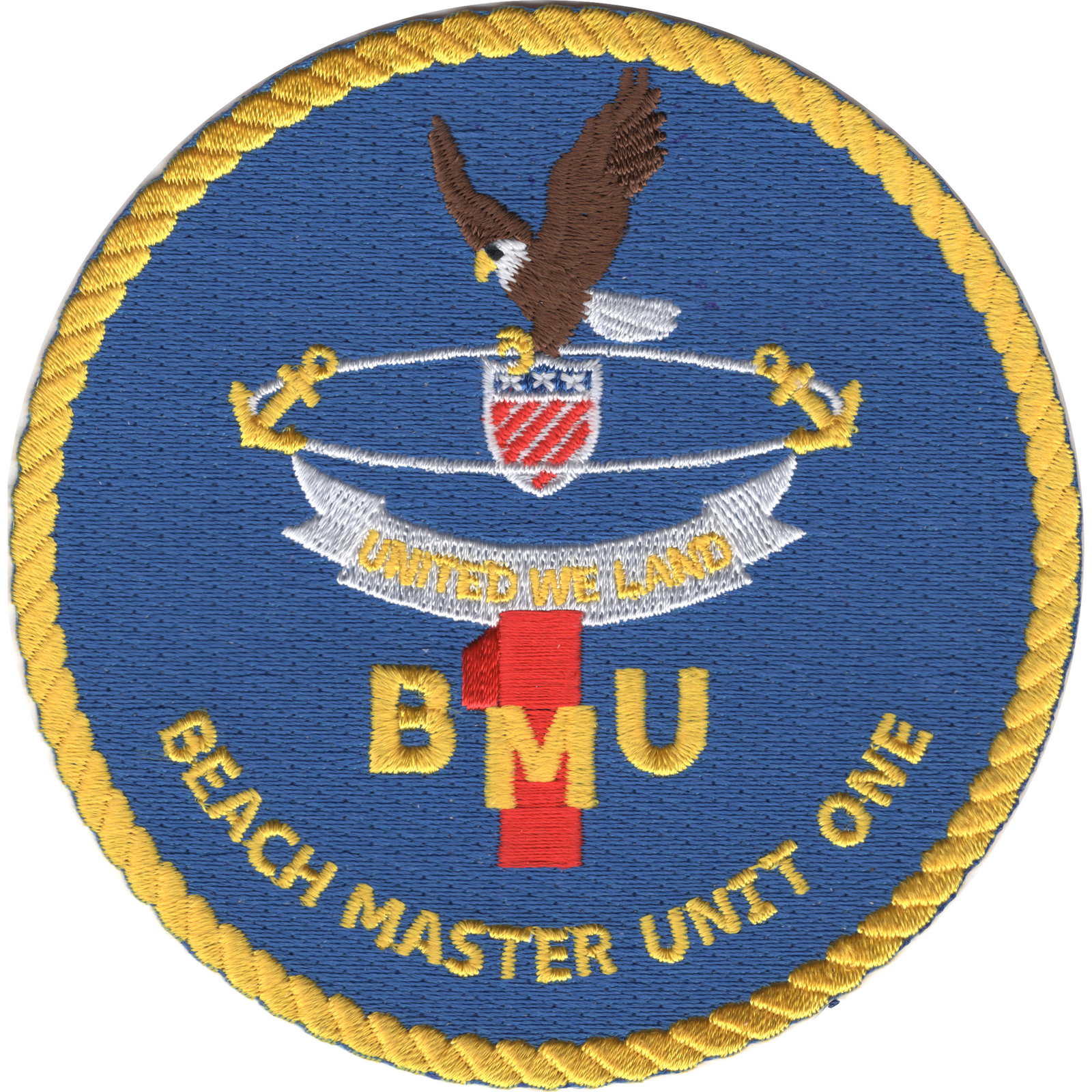 Beach Master Unit One Patch United We Land