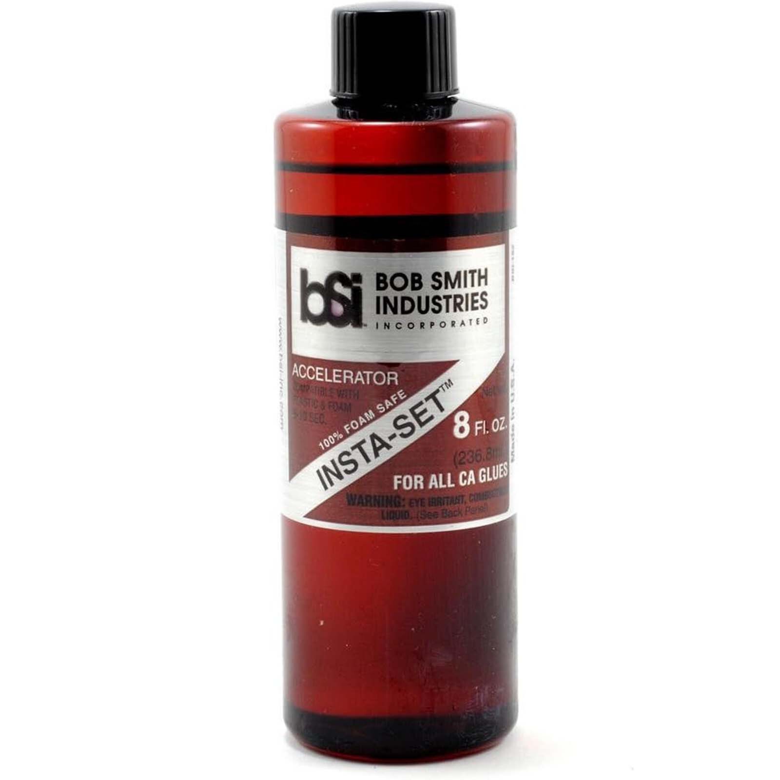 Bob Smith CA Glue Insta-Set Accelerator Bottle 8oz NEW