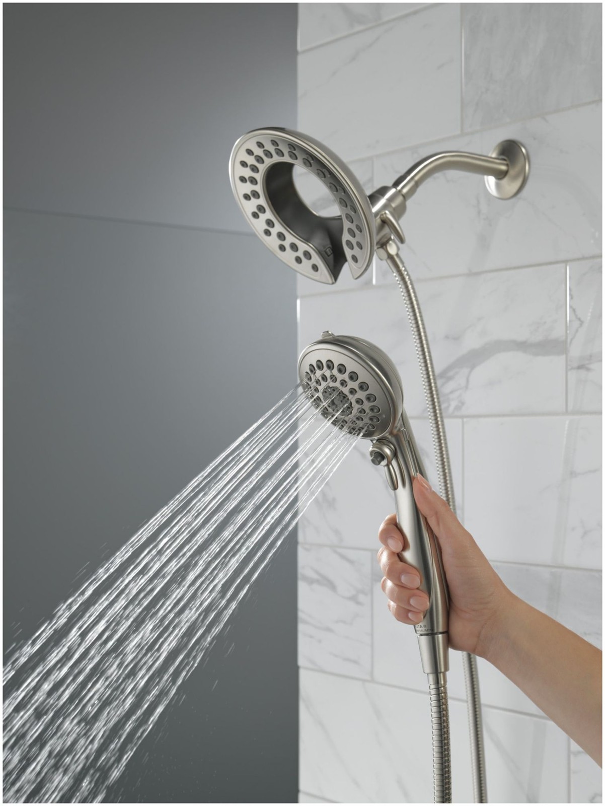 Delta 58569-25-PK In2ition 2.5 GPM Multi Function Shower Head - Chrome