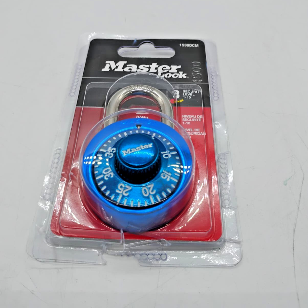 Master Lock 1530DCM Combination Padlock For School Gym Locker Colors Vary