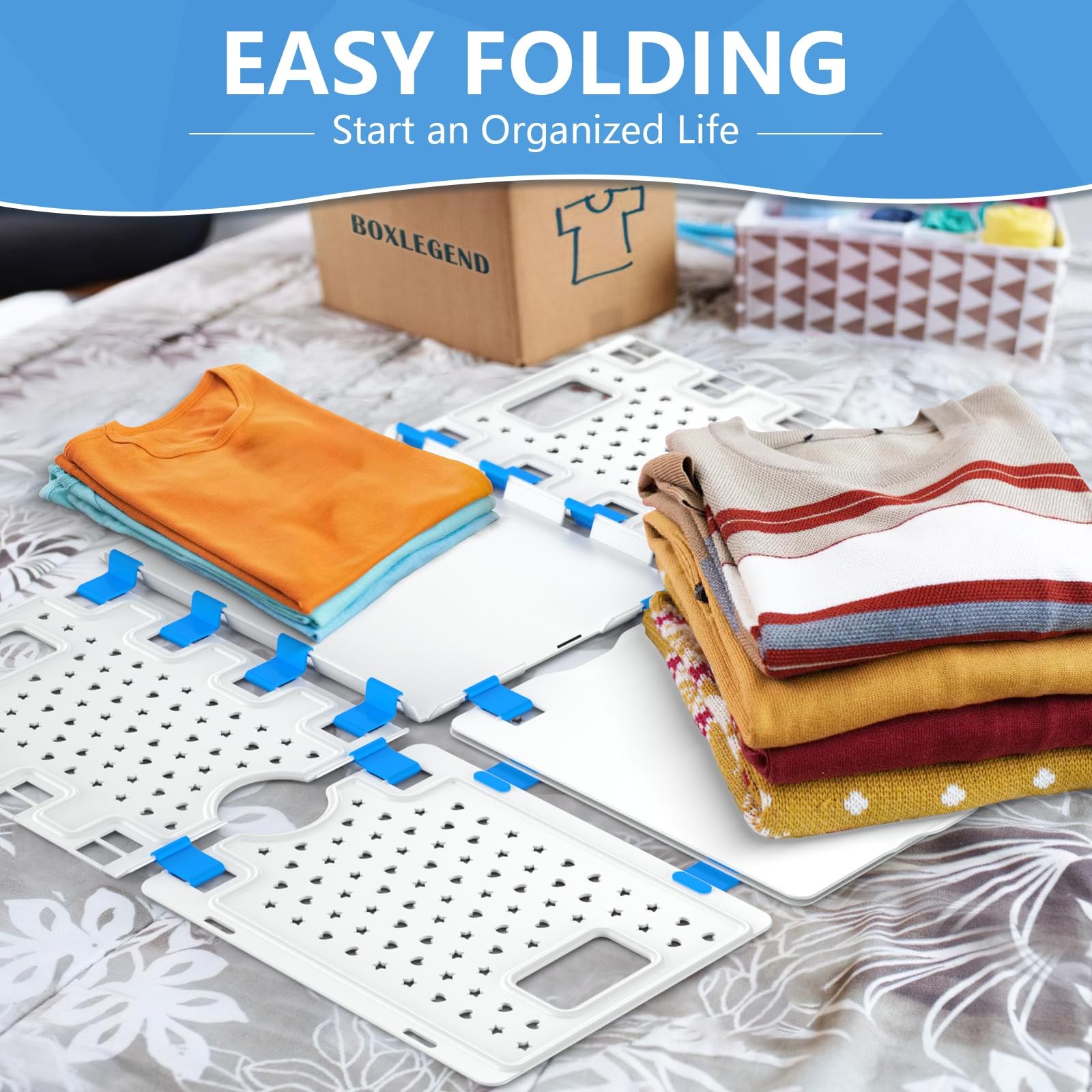Shirt Folder Board Enlarged Version,Tshirt Organizer for Easy Use ,Laundry Fo...