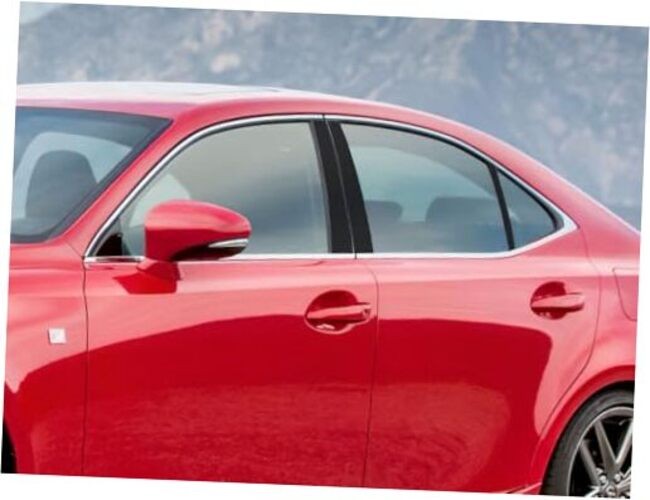 Pillar Post Pre Cut Window Trim Kits in Gloss Black Compatible Gloss (Black)