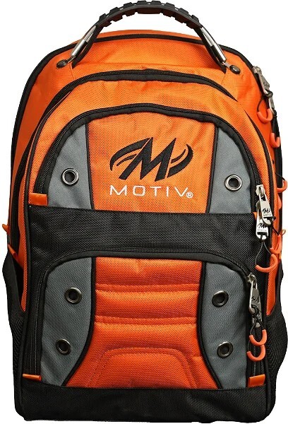 Motiv Intrepid Bowling Backpack Tangerine