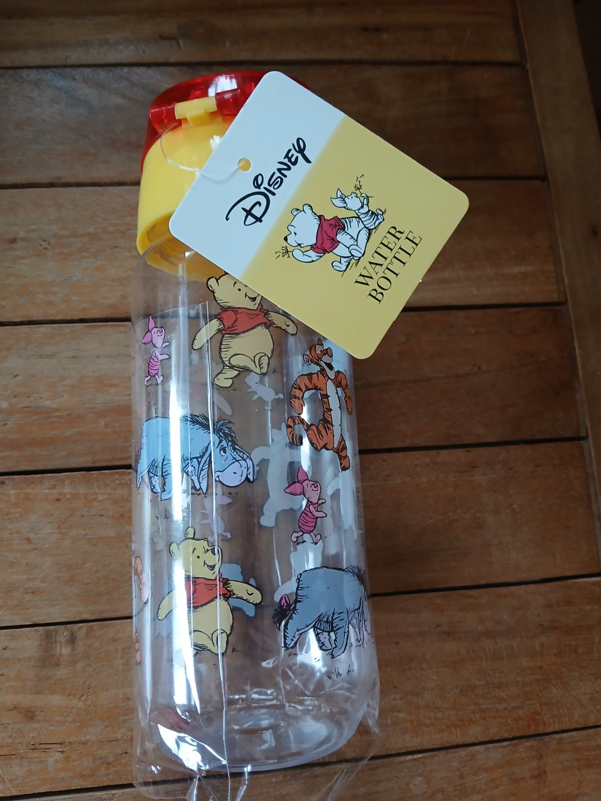 Disney Winnie the Pooh & Friends Water Bottle Flip Top New With Tags