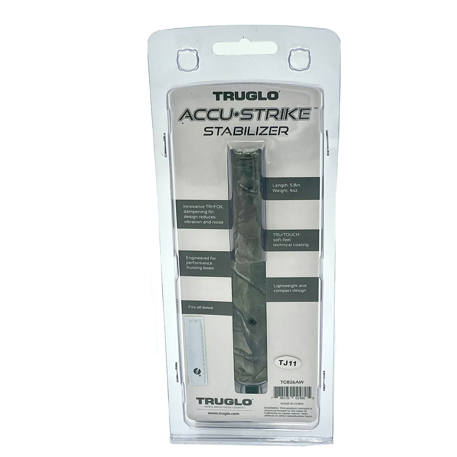 Truglo Accu-Strike Stabilizer Realtree APG TG826AW Archery Noise Vibration