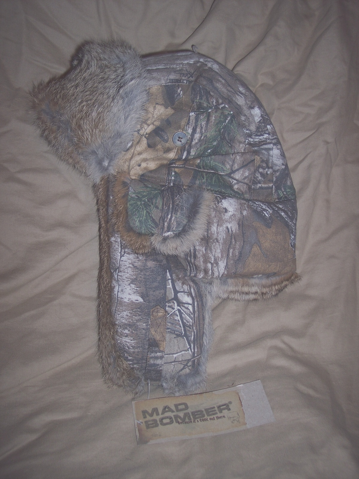 Genuine Mad Bomber Hat 2X Trapper Hat Aviator Hat Camo Hat Realtree Xtra $90