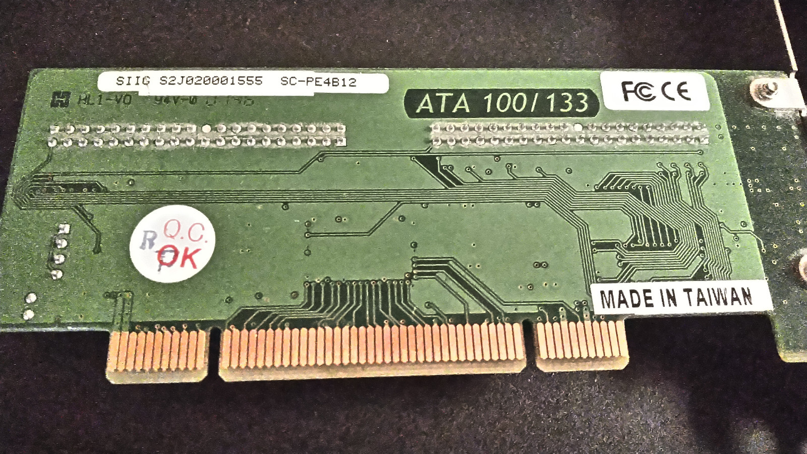 {SIIG} SC-PE4B12 32-Bit PCI IDE High-Speed Dual Channel Host Controller