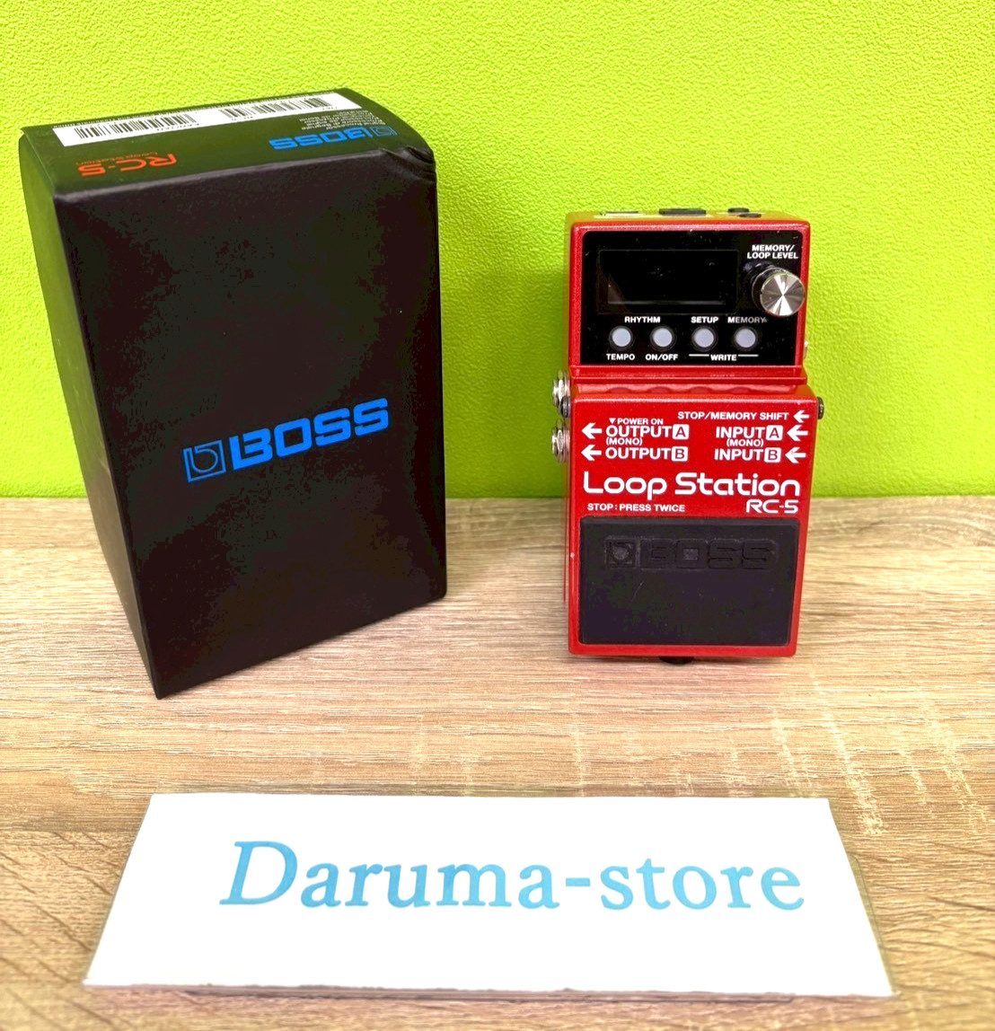 Boss RC-5 Loop Station Looper Guitar bass Compact Pedal from JAPAN Tested
