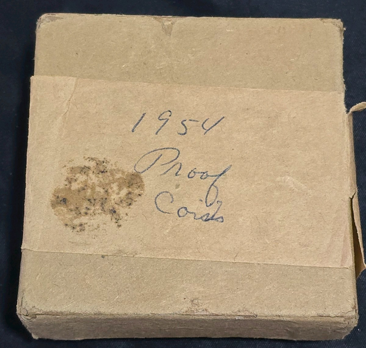 1954 U.S. Proof Set COMPLETE w/ Original Box & Tissue – Replaced Sleeves
