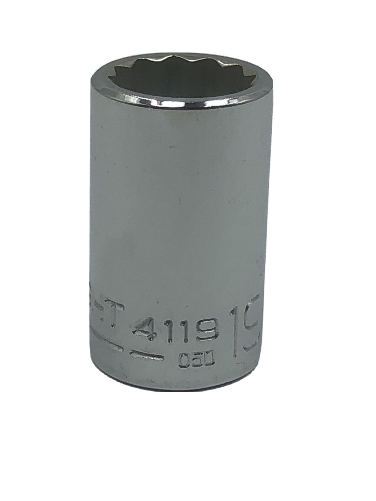 Wright Tool # 4119 19/32" - 1/2" Dr. 12 Pt. Std. Socket USA Made FREE SHIPPING