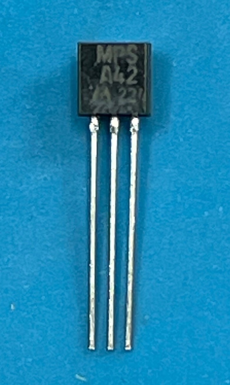25pcs GENUINE Motorola MPSA42 Transistor NPN 300V TO-92 for Nixie Clock USA Ship