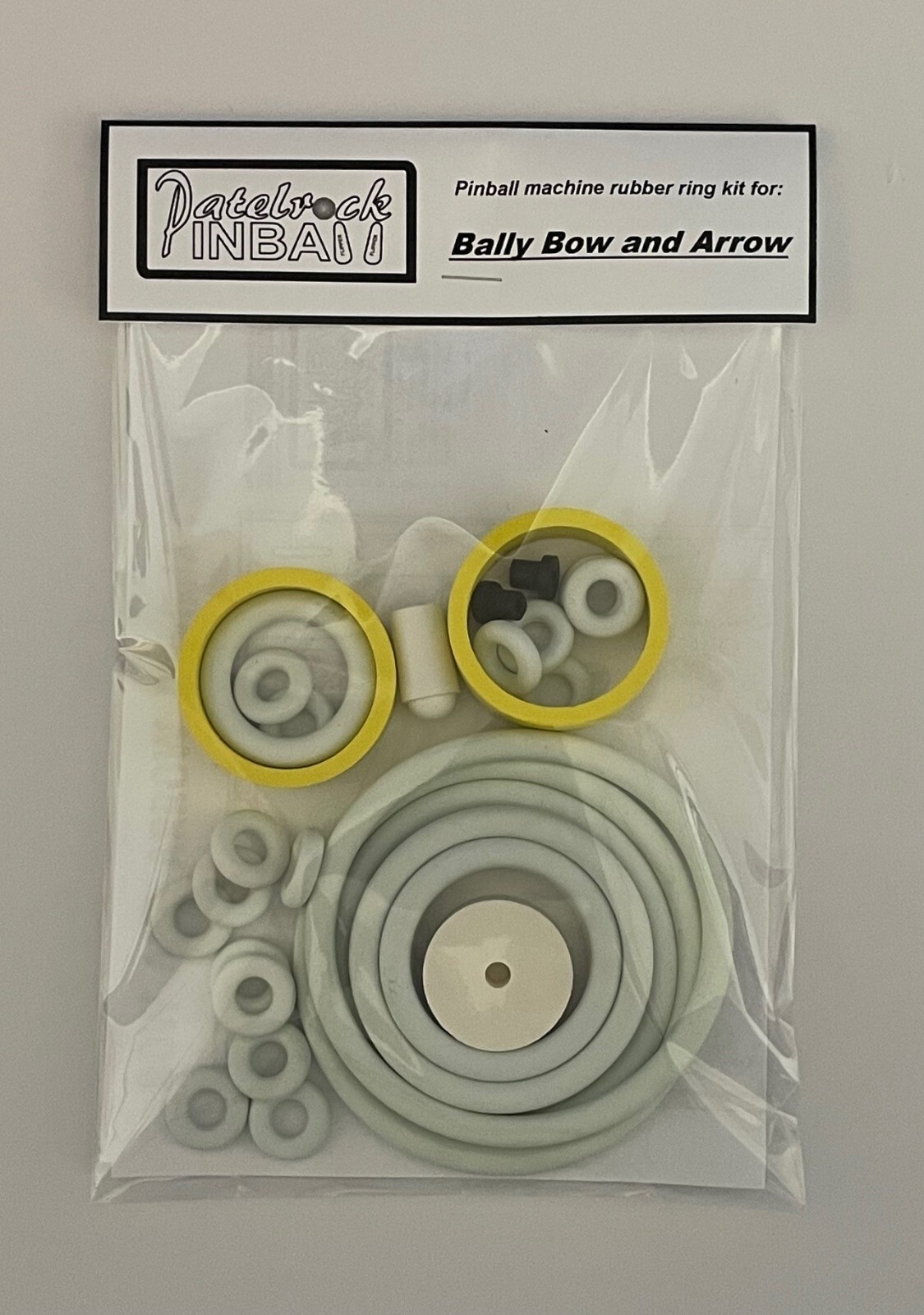 1975 Bally Bow and Arrow Pinball Machine Rubber Ring Kit