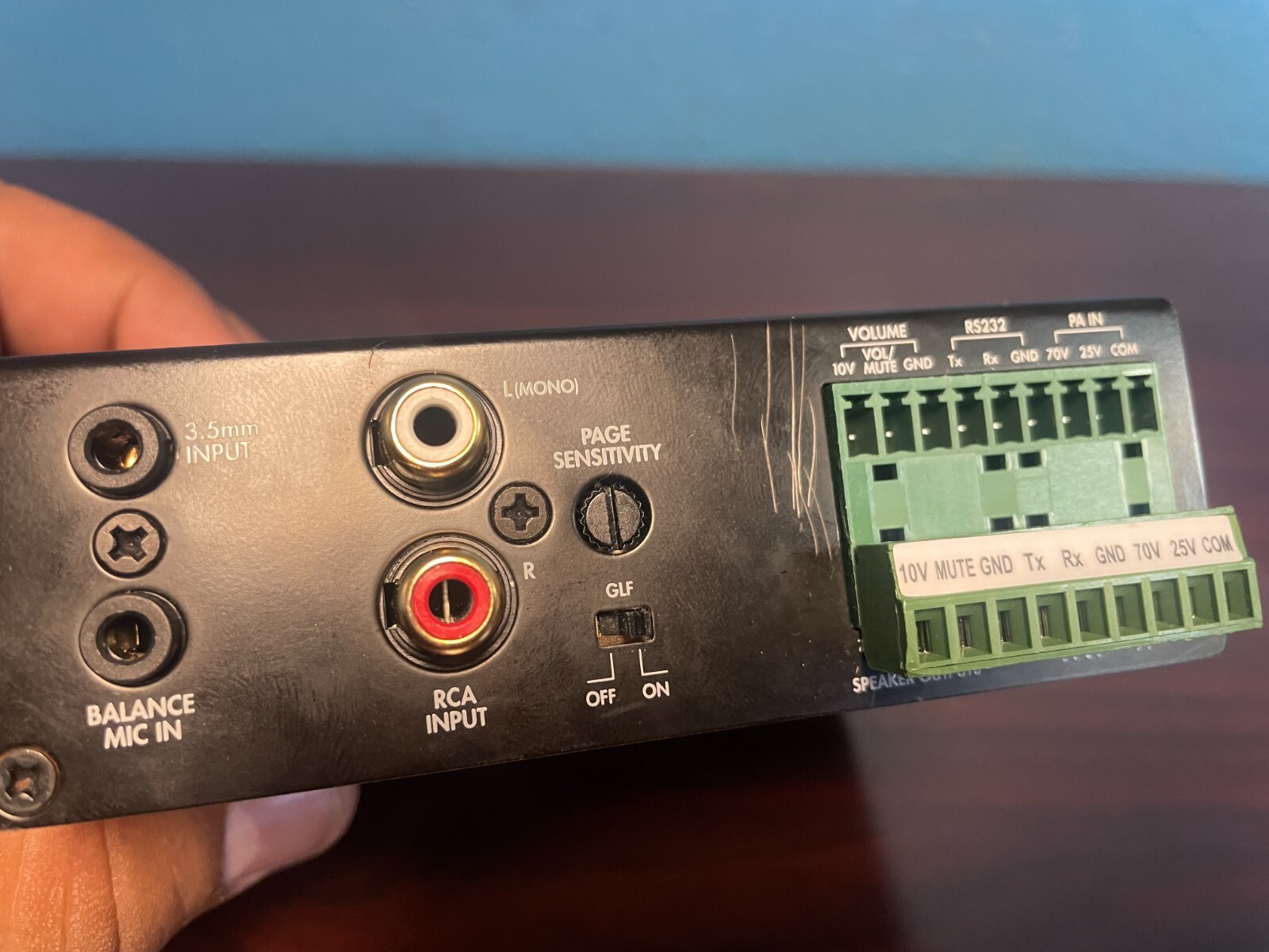 C2G Audio Amplifier Plenum Rated 25/70V 50W - Untested, sold as-is.