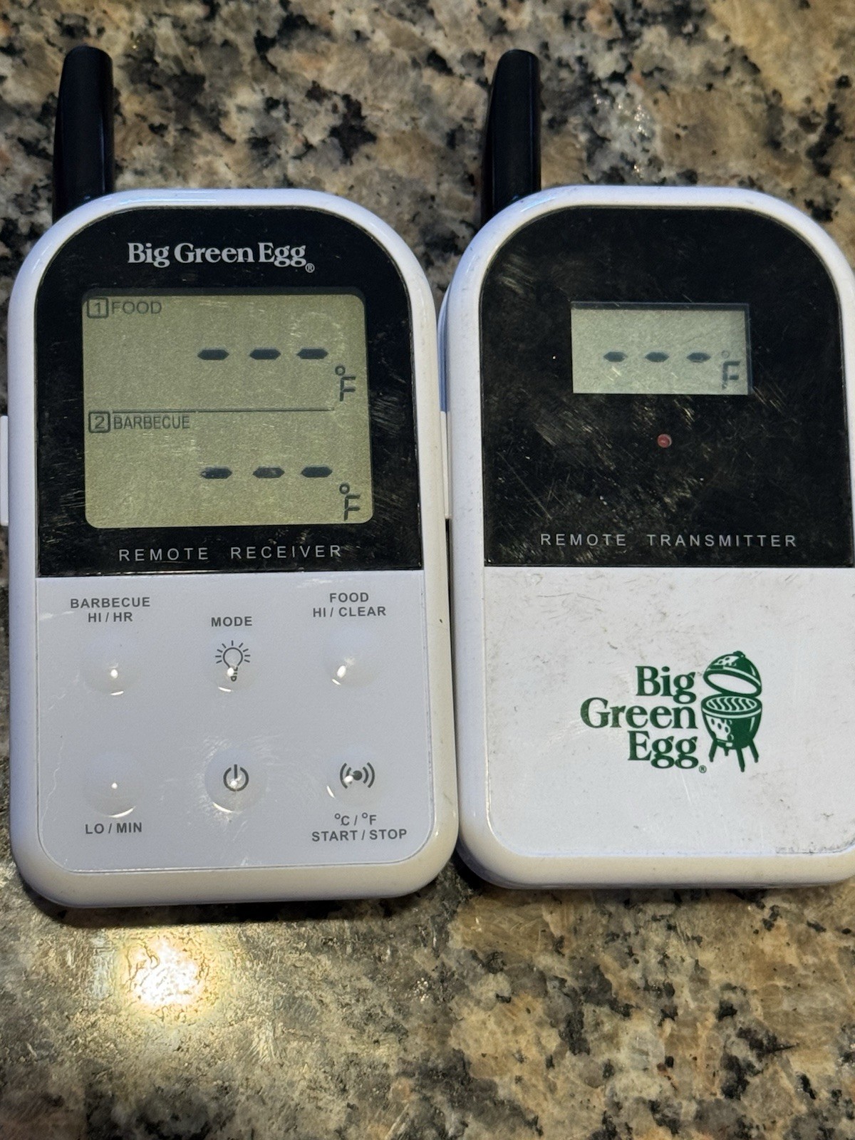 Big Green Egg Dual Probe Remote Wireless Thermometer ET-732 Transmitter Receiver