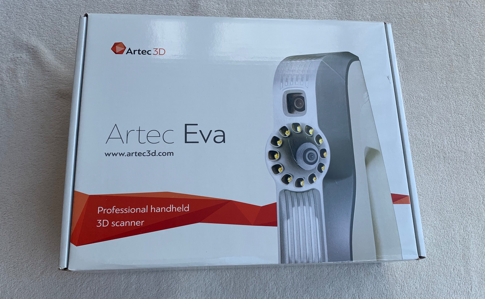 Artec EVA-M 3D Handheld Scanner in original box
